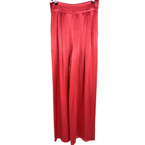 Shona Joy Pleated Red Lydie Tuxedo Pants Size AUS 8 / US 4