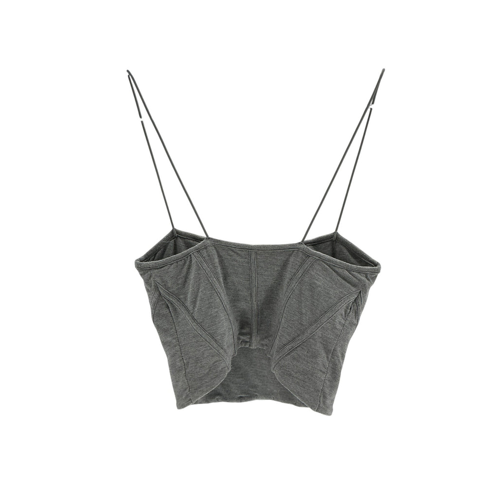 Ser.O.Ya 'Viv' Grey Rayon Corset Top Size XS