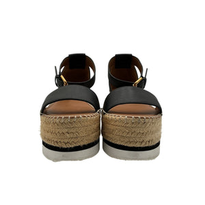 See By Chloé Chic Multicolor Glyn Platform Espadrilles Size 38 EU / US 8