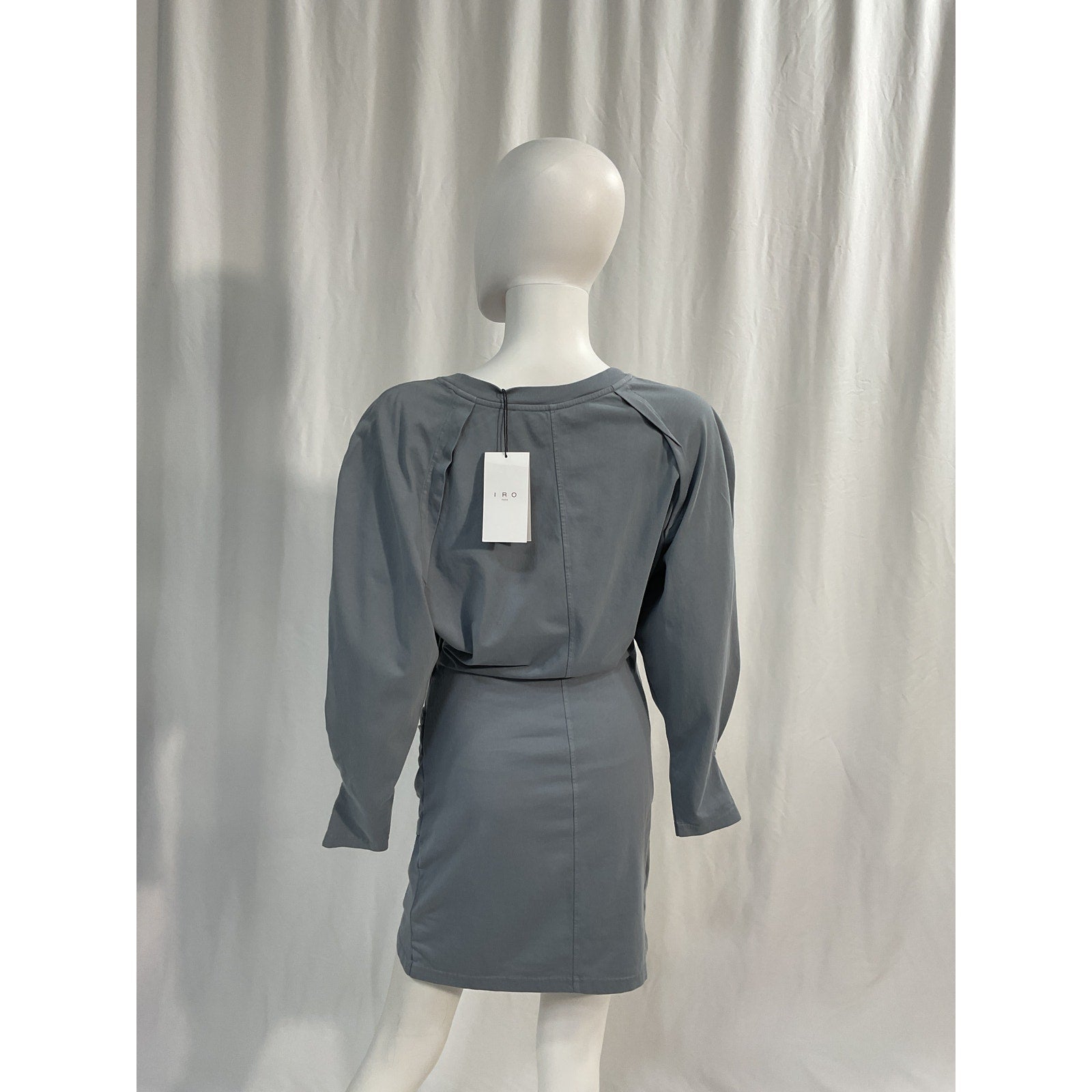 Iro 'Elona' Blue Dress Size M - NWT