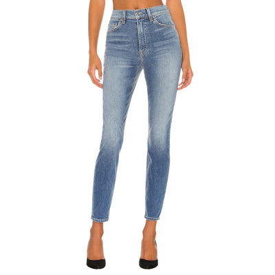 Grlfrnd High Rise Stretch Skinny Blue Kendall Denim Jeans Size 23
