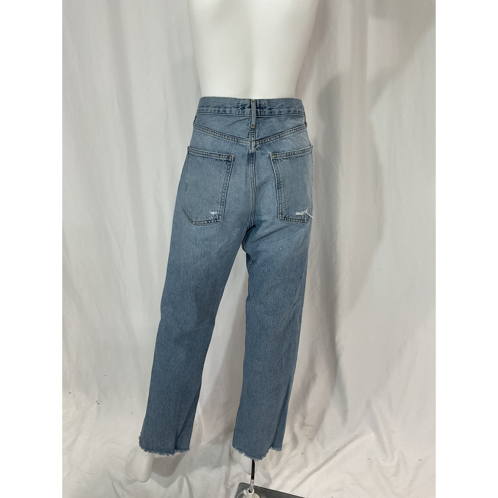 Agolde '90's' Blue Pinch Waist Denim Jean Size 30