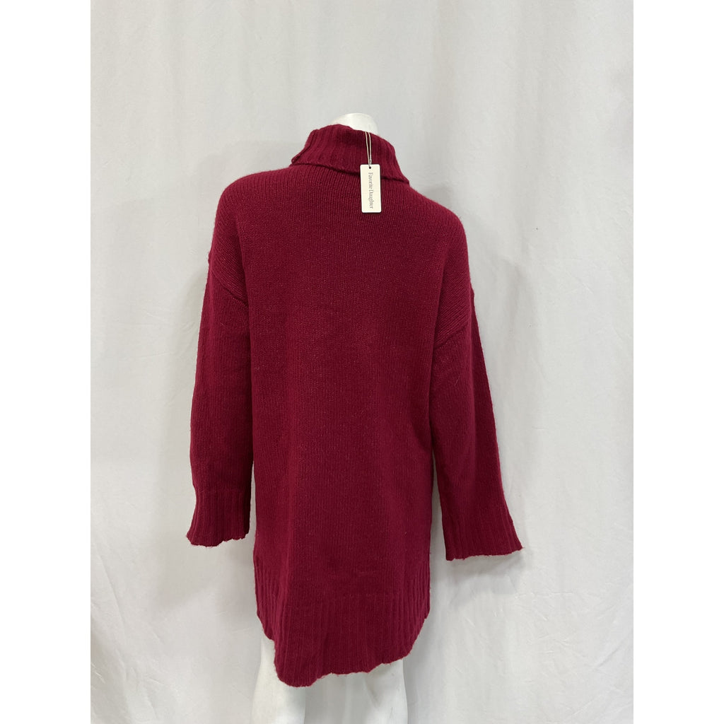 Favorite Daughter 'The St. James' Red Wool Dress Size XS - NWT