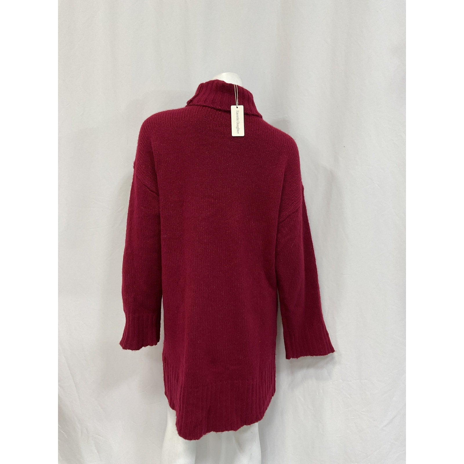 Favorite Daughter 'The St. James' Red Wool Dress Size XS - NWT