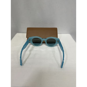 Burberry Teal Acetate Sunglasses