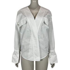 A.L.C. Classic White Colette Blouse Size 0