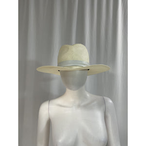 Janessa Leone 'Zoe' Tan Packable Straw Hat Size S