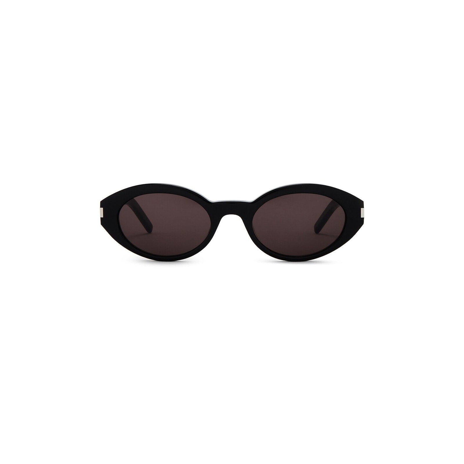 Saint Laurent Oval Black Sunglasses Size OS
