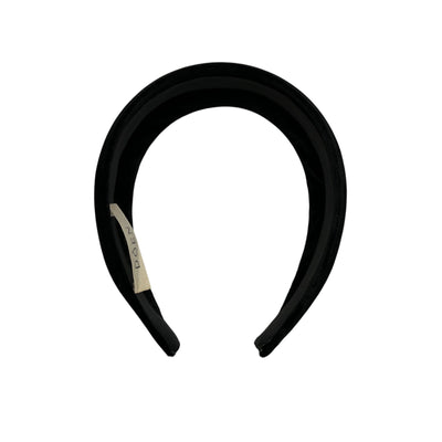 Dôen Velvet Black Sestri Headband