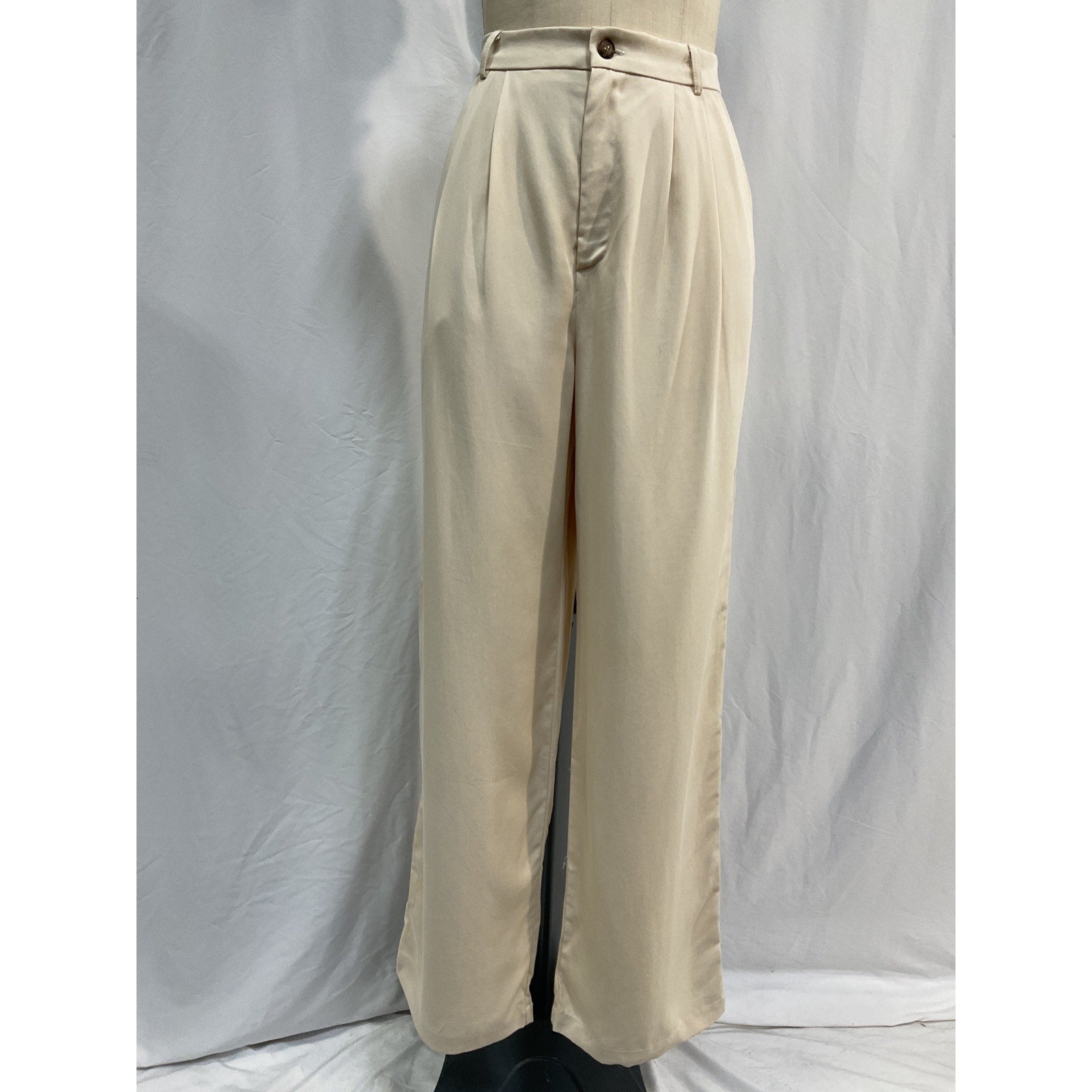 Reformation 'Mason' Tan Pant Size 8
