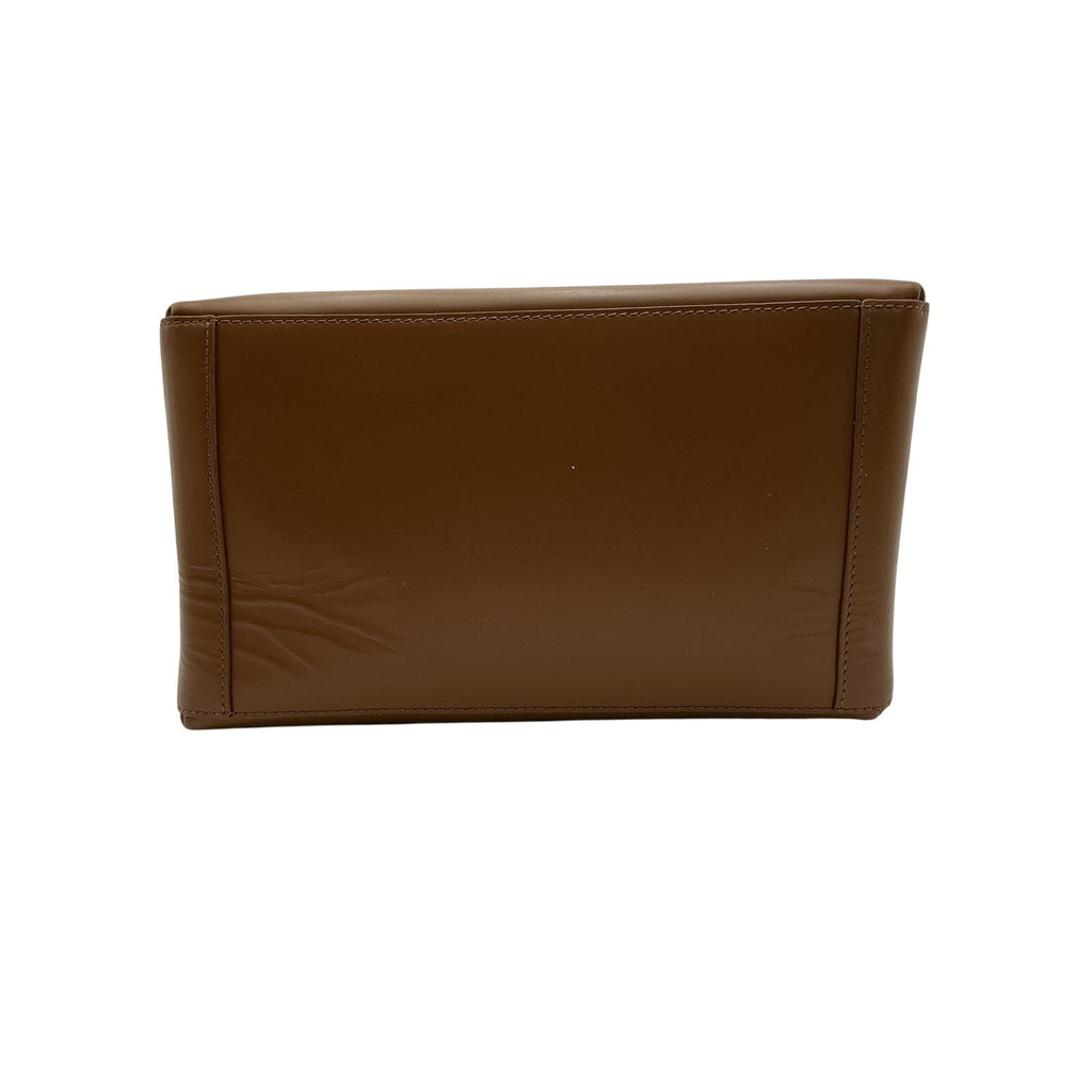 A.P.C. 'Virginie' Brown Leather Bag