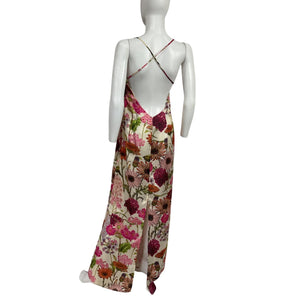 Katie May Floral Fuchsia Tara Gown Size M