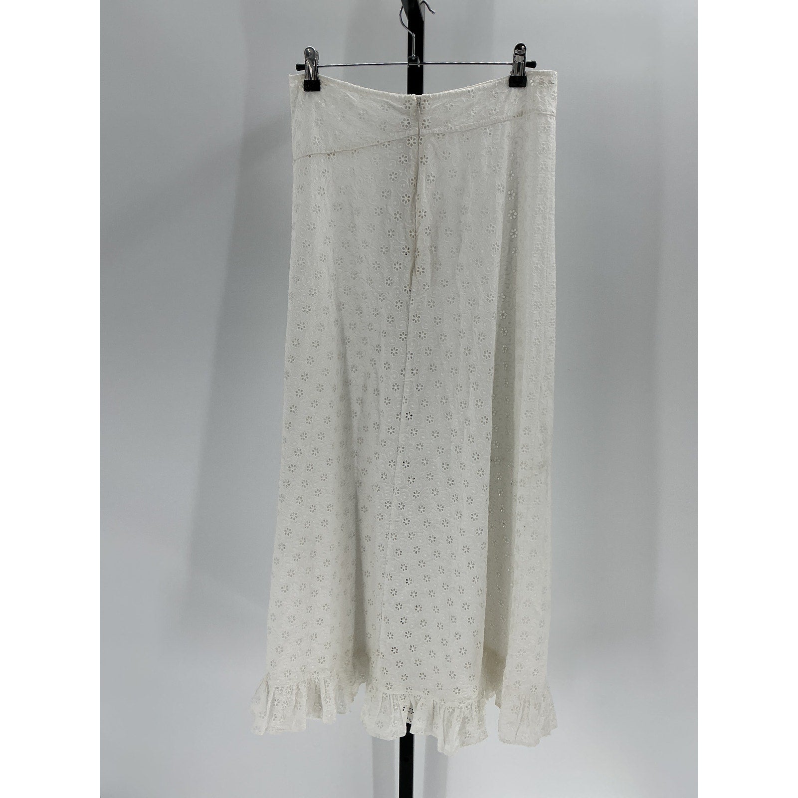 D�en 'Rieti' White Skirt Size M
