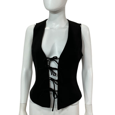 Elliatt Sleek Black Cavalcade Top Size S