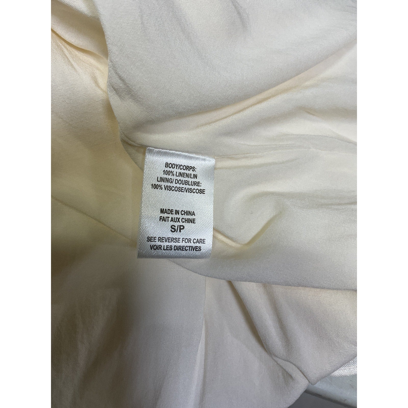 Cami Nyc 'Tilney' White Linen Midi-Dress Size S