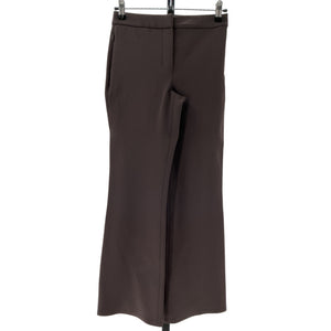 Theory Tailored Brown Kick Trousers Size 00