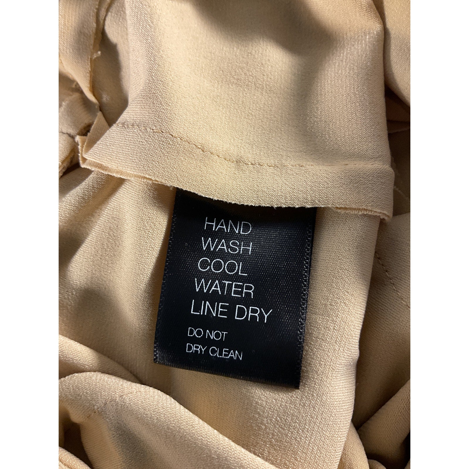 Norma Kamali 'Spat' Tan Jersey Leggings Size XXS