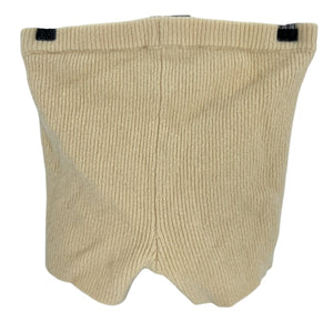 Alo Yoga Ribbed Yellow Noble Shorts Size M