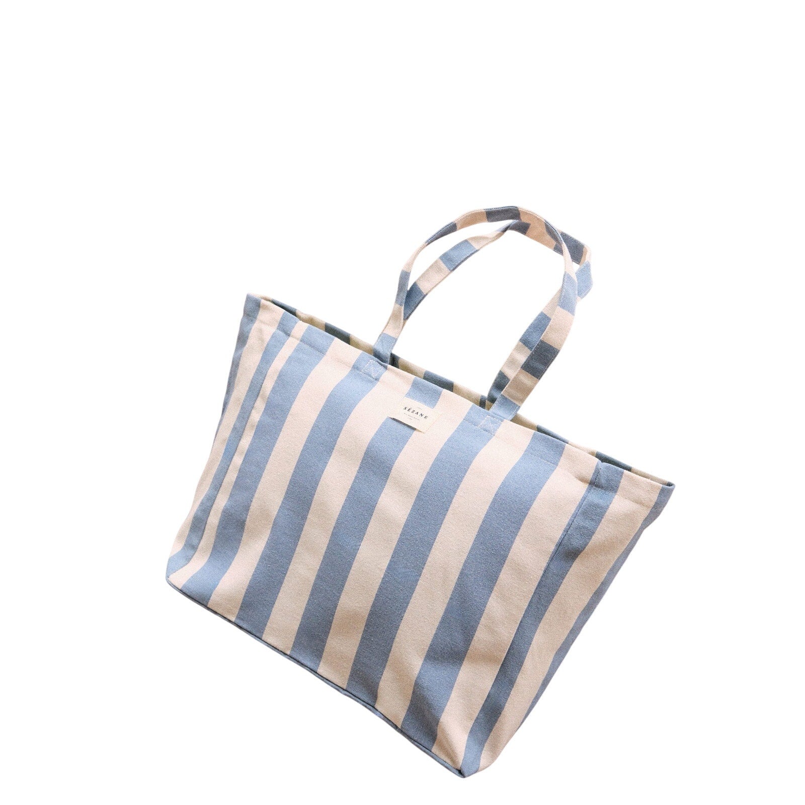 S�zane Blue Stripes Totebag