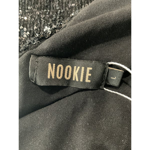 Nookie Sequined Black Treasure Gown Size L