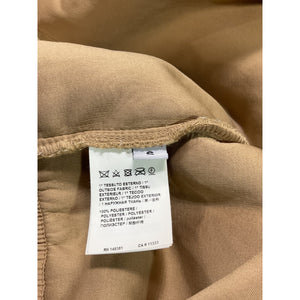 Pinko Cozy Beige Hooded Bomber Jacket Size S