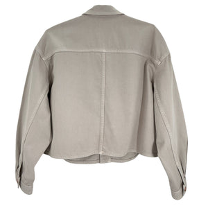 Ulla Johnson Boxy Gray Bobbi Jacket Size XL