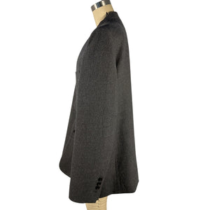 Ann Demeulemeester Oversized Gray Two-Button Blazer Size IT 44 / US 8