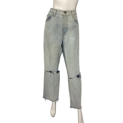 Grlfrnd Distressed Echo Park Bella Denim Jeans Size 28