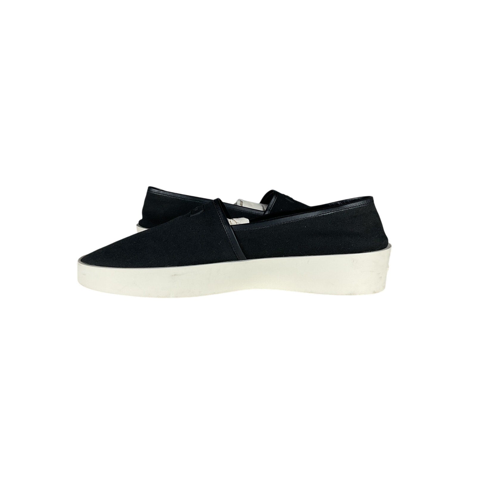 Fear Of God Black Canvas Espadrille Size 12 Men's