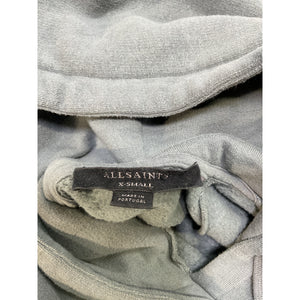 Allsaints 'Talon' Grey Cotton Hoodie Size XS