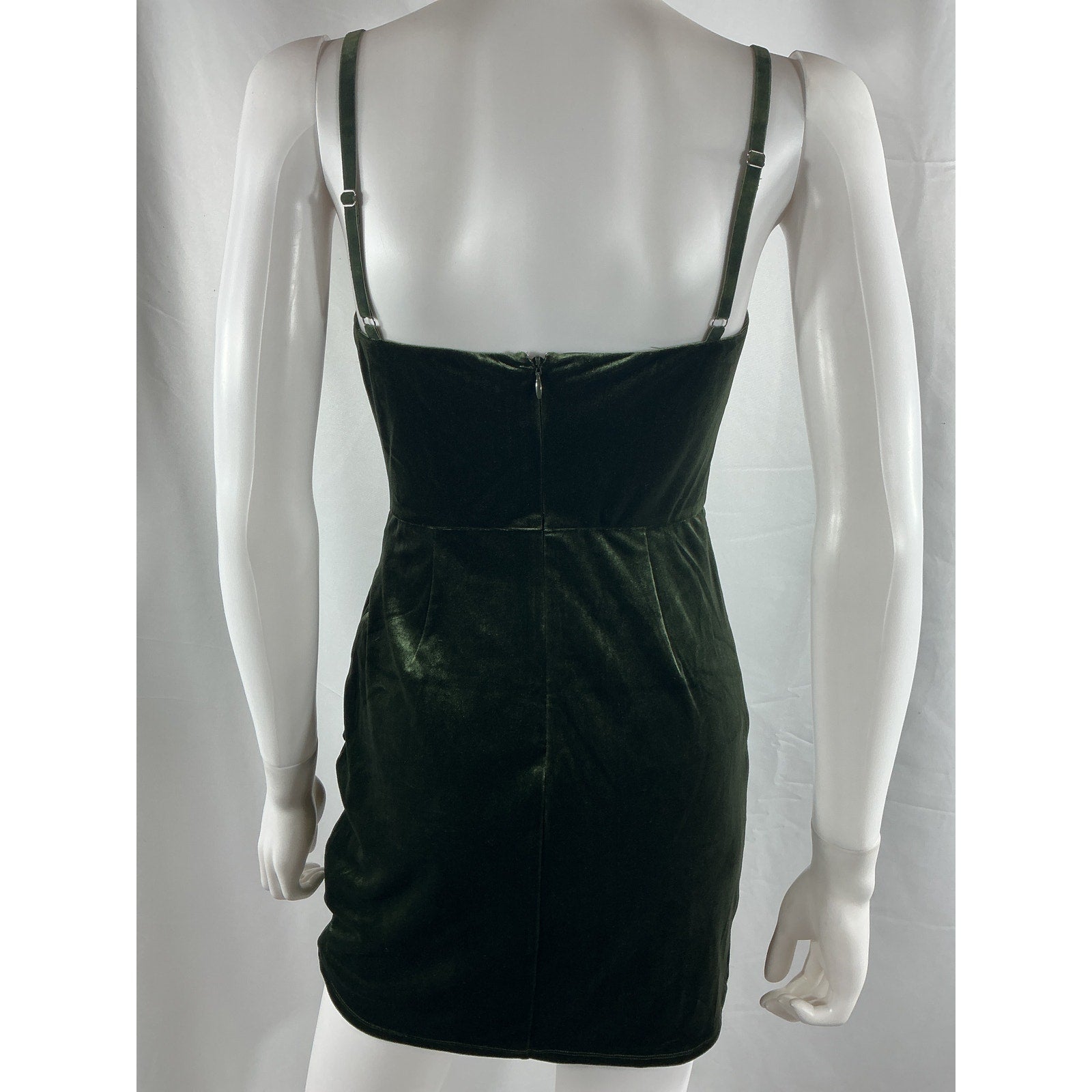 Majorelle 'Asbury' Green Poly Mini Dress Size S