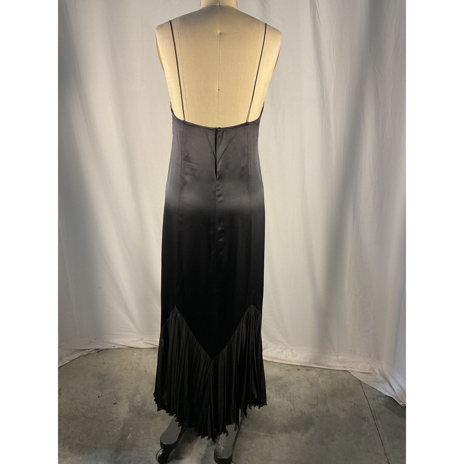 Khaite 'Candita' Black Silk  Dress Size 0