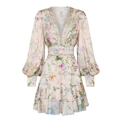 Camilla Floral Pink Palacio Playground Shirtdress Size S