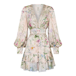 Camilla Floral Pink Palacio Playground Shirtdress Size S
