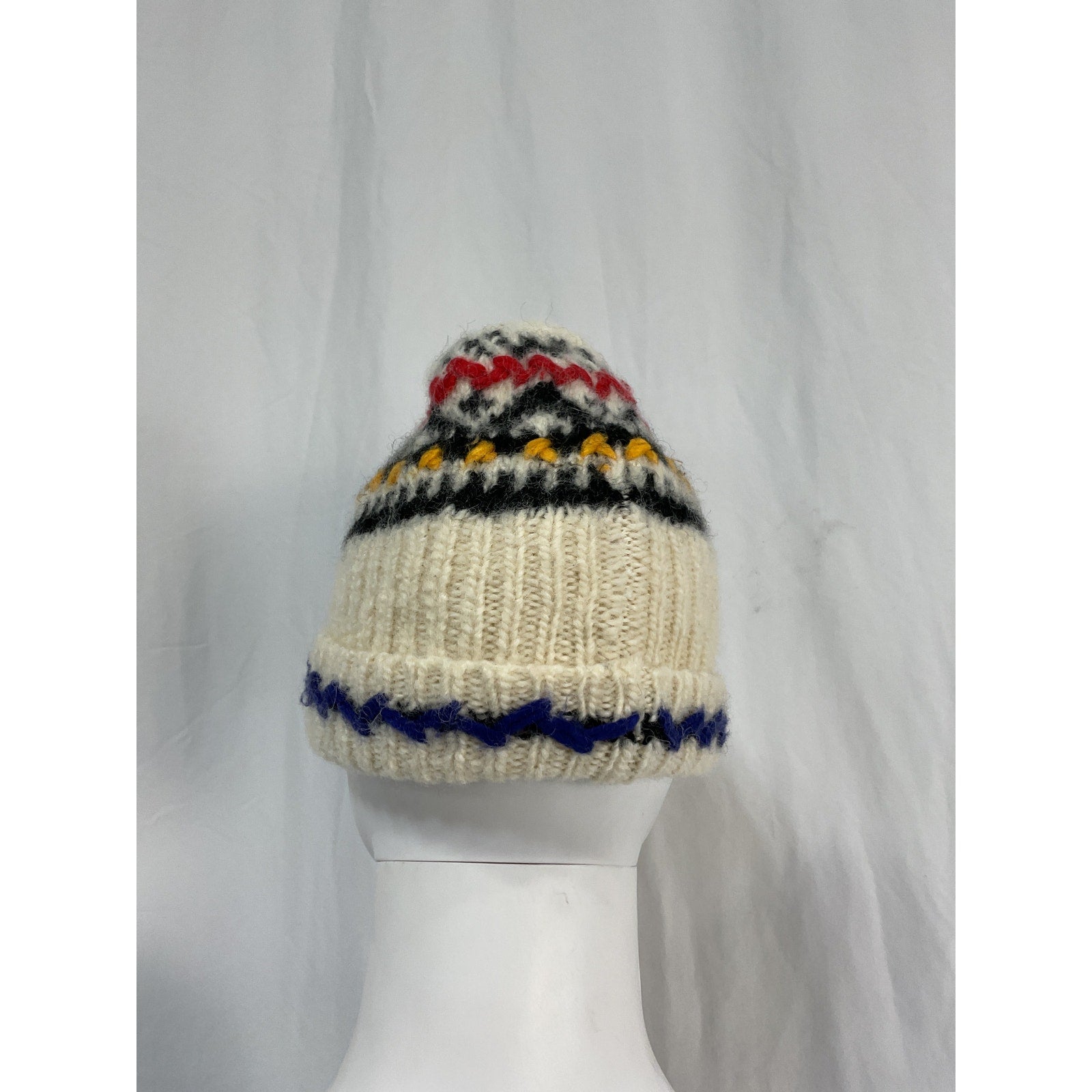 Isabel Marant 'Gael' White Wool Hat Size OS
