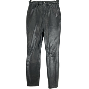Veronica Beard Sleek Black Maera Skinny Denim Jeans Size 27