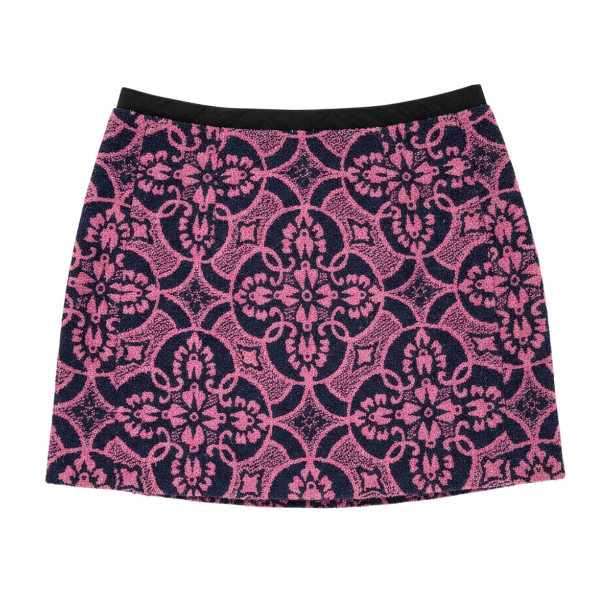 Marine Serre Textured Magenta Jacquard Towel Skirt Size 34 FR / US 2
