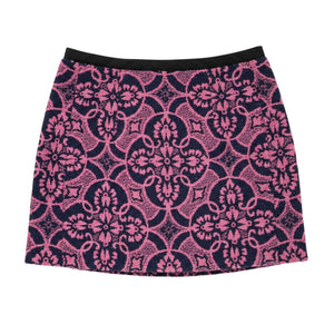 Marine Serre Textured Magenta Jacquard Towel Skirt Size 34 FR / US 2