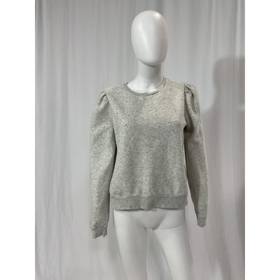 Generation Love 'Eleanor' Grey Crewneck Long Sleeve Pearl Sweatshirt Size M