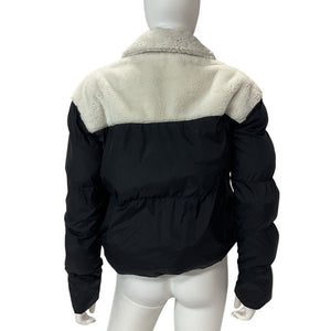 Central Park West Sherpa Ivory Knox Jacket Size XS