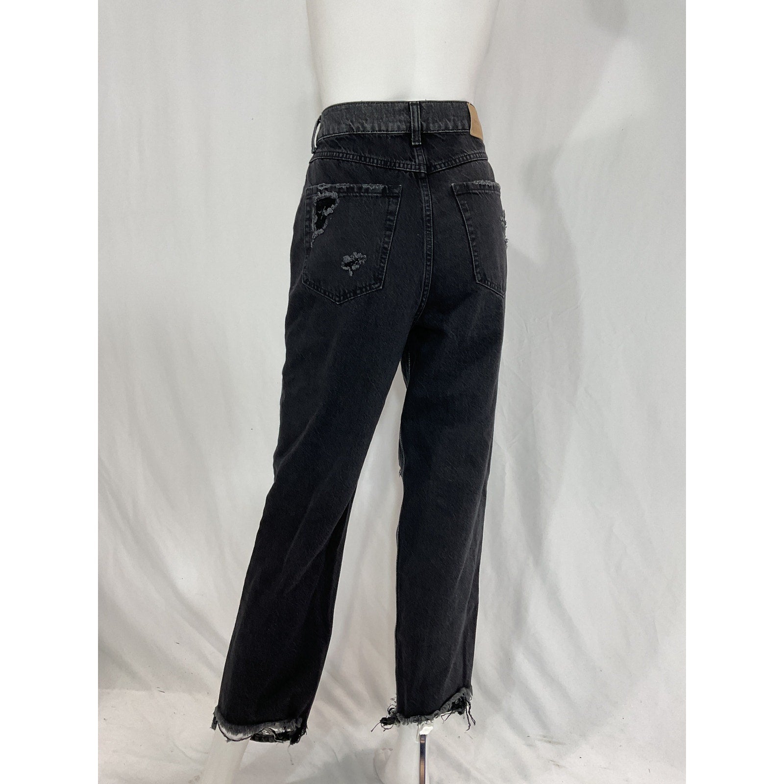 Retrofete 'Maggie' Black Denim Jean Size 28 - NWT