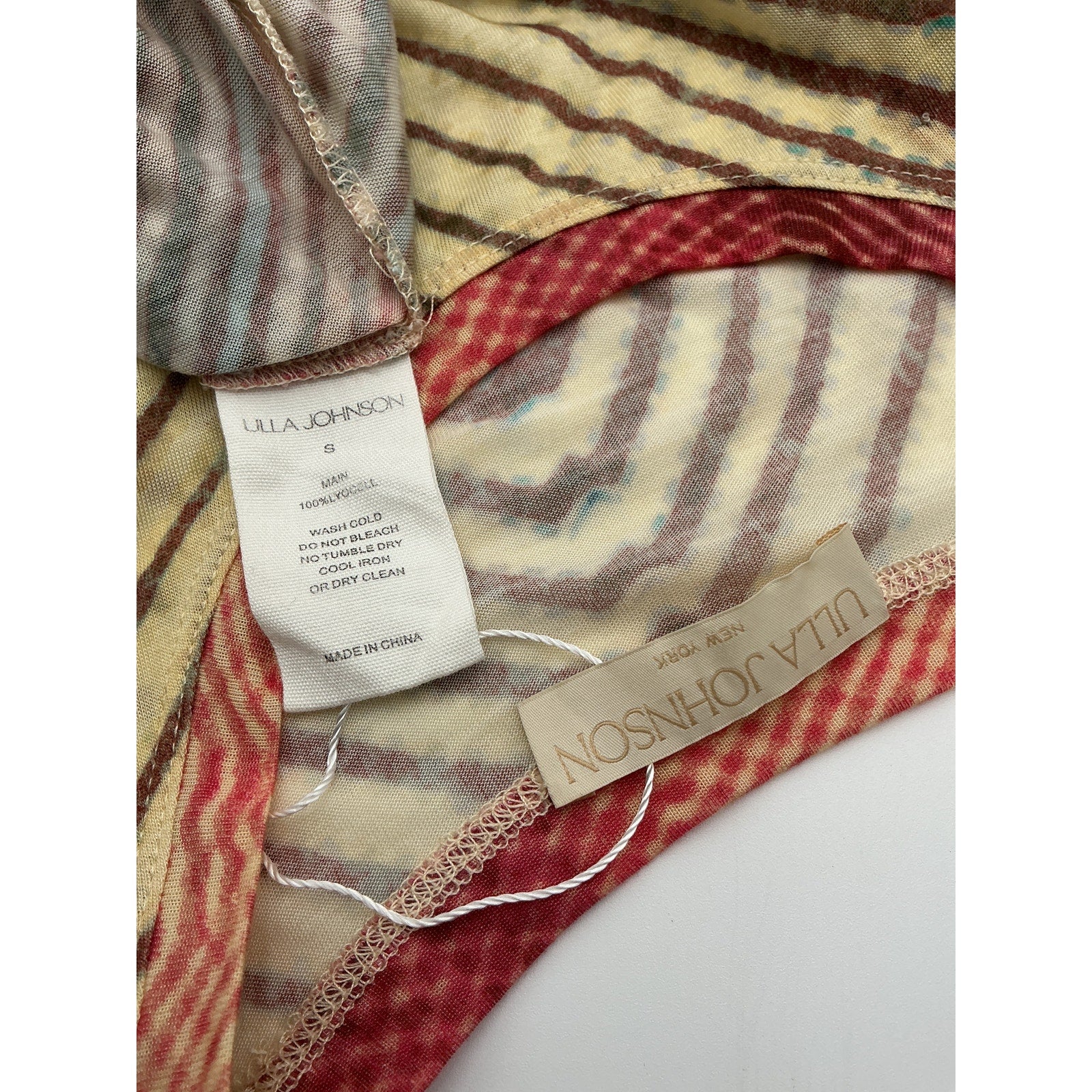 Ulla Johnson 'Orla' Pink Lyocell Dress Size S