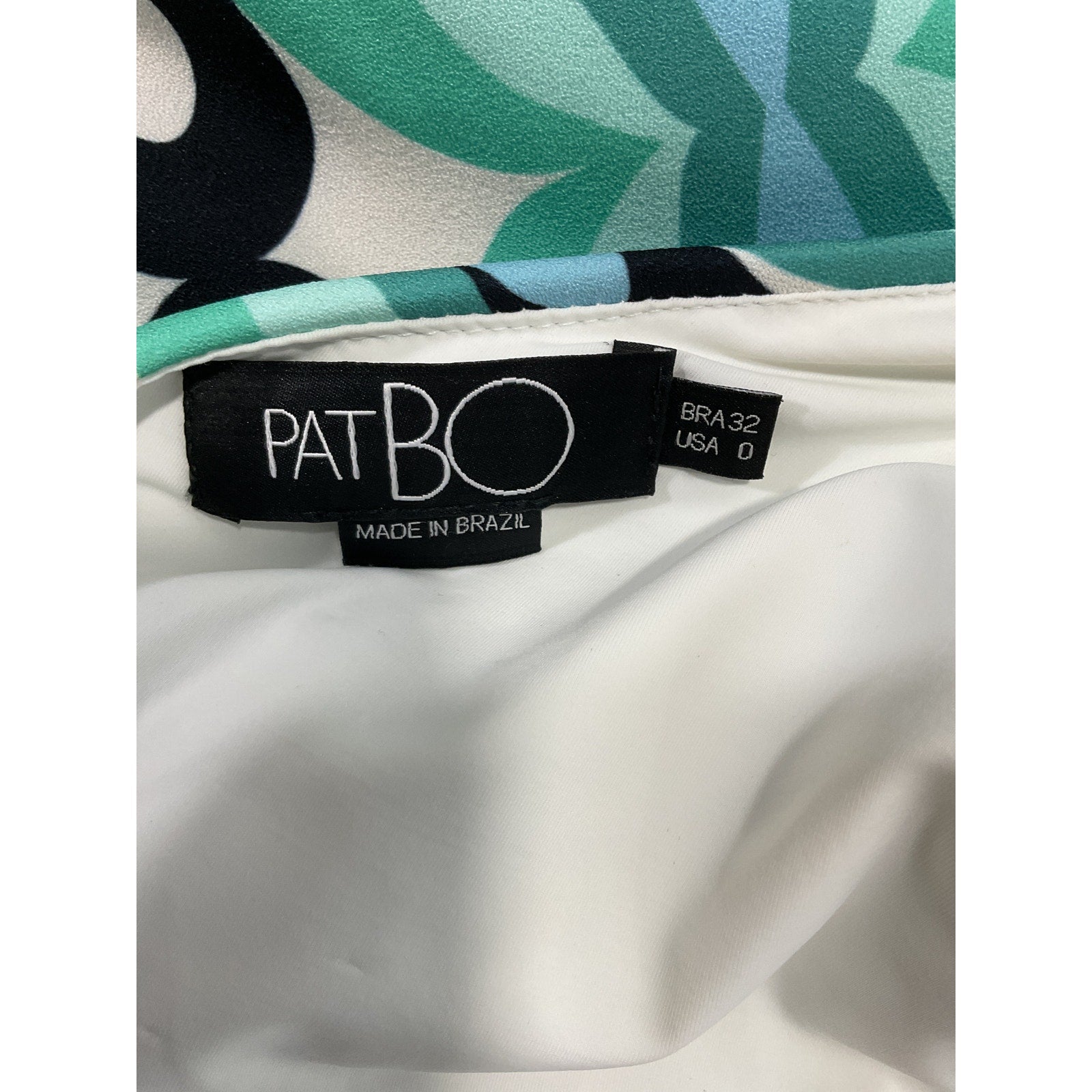 Patbo 'Twist' Blue One Shoulder Mini Dress Size 0