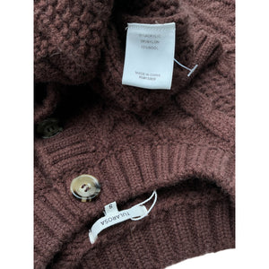 Tularosa Chunky Brown Hunter Cardigan Size S