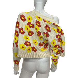 Callahan Floral Creme Meg Cardigan Set Size S
