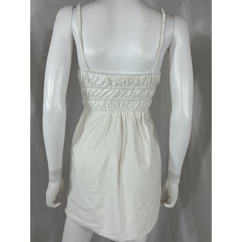 Reformation 'Kathleen' White Cotton Dress Size XS