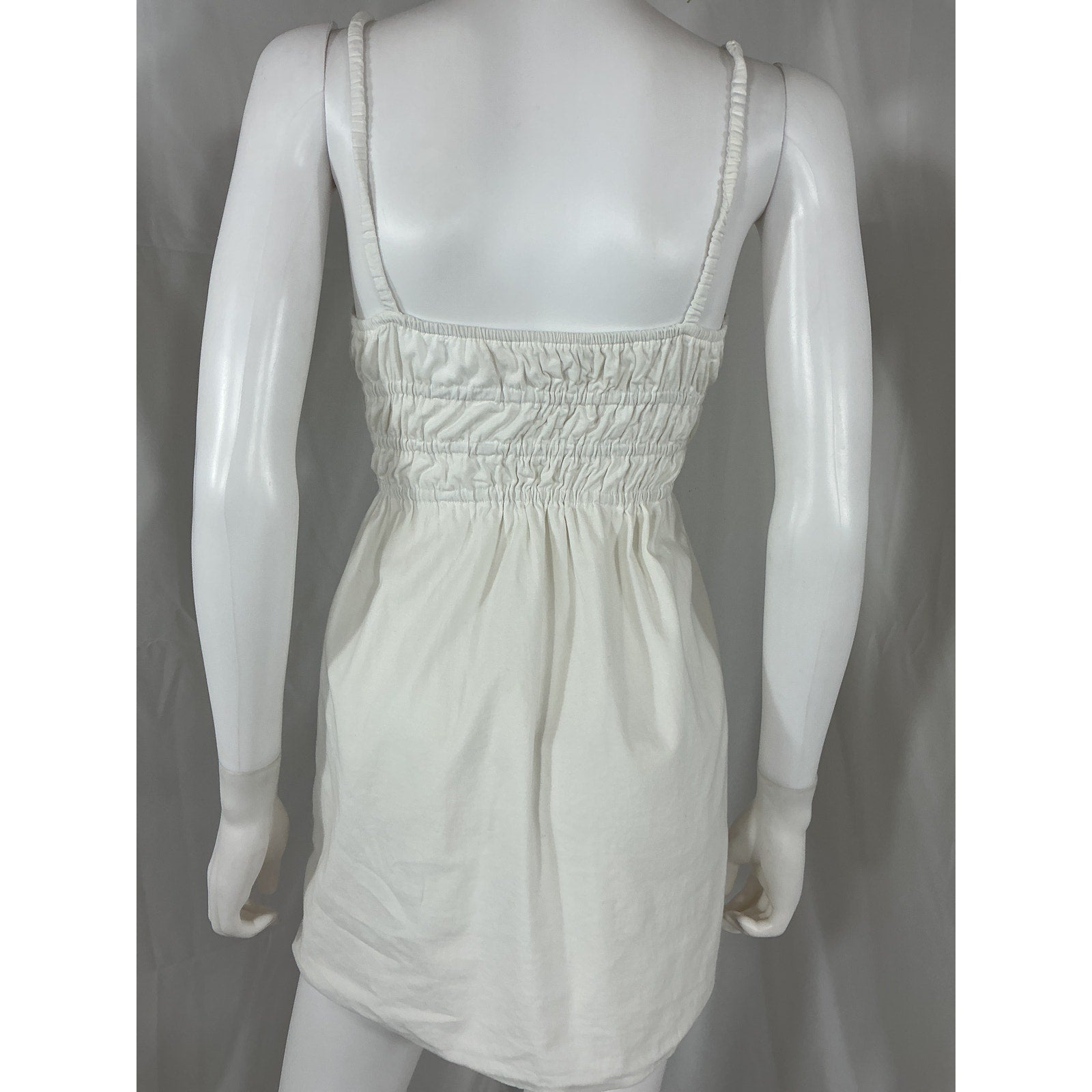 Reformation 'Kathleen' White Cotton Dress Size XS