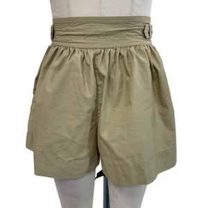Ulla Johnson Belted Army Green Adeline Shorts Size 0