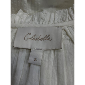 Cleobella 'Charlie' Ivory Cotton Blouse Size S