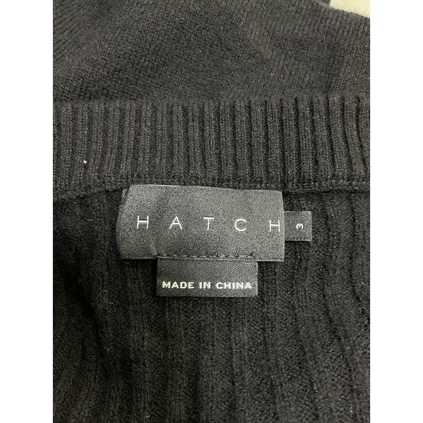 Hatch 'The Melissa' Black Sweater Dress Size 3